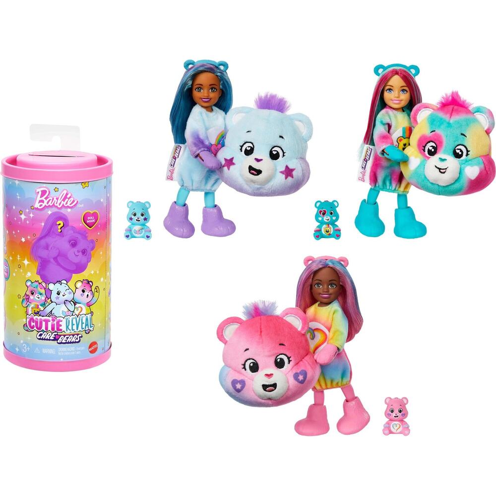 New Barbie Cutie Reveal Care Bears Chelsea Doll Series 2 Blind Box Mutiple Avail
